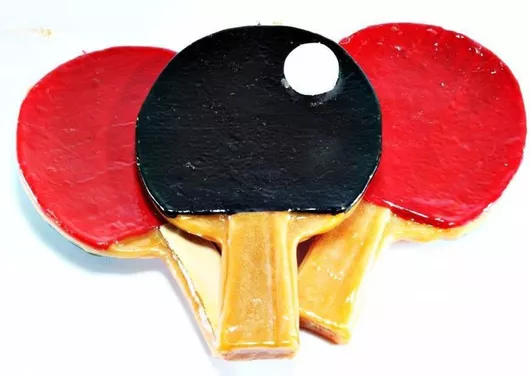 Πασχαλινή Λαμπάδα Στρογγυλή Χειροποίητη 26cm.