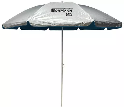 Ομπρέλα Θαλάσσης Bormann Σπαστή Διαμέτρου 1.8m Ασημί