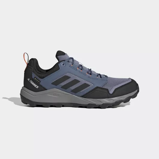 Αθλητικό Παπούτσι adidas Terrex Tracerocker 2.0 GTX Trail Running Αδιάβροχα με Μεμβράνη Gore-Tex Silver Violet / Core Black / Impact Orange πρασινο