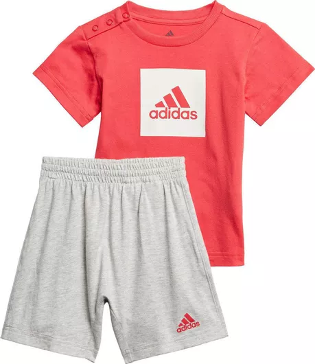 adidas Παιδικό Σετ με Σορτς Καλοκαιρινό 2τμχ Ροζ
