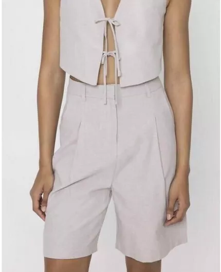 Mind Matter Γυναικεία Βερμούδα GREY