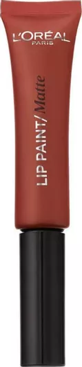 L'Oreal Paris Infaillible Lip Paint Long Lasting Liquid Κραγιόν Matte 213 Stripped Brown 8ml