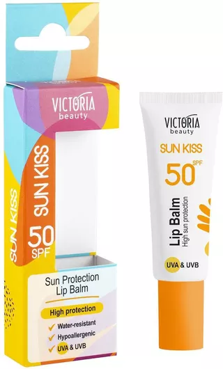 Victoria Beauty Sun Kiss Αδιάβροχο Αντηλιακό Stick Χειλιών SPF50 10ml