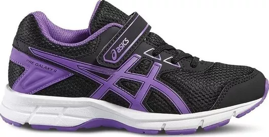 ASICS Pre Galaxy 9 PS Παιδικά Running Παπούτσια με Σκρατς Μαύρο