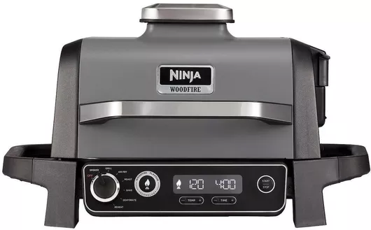 Ηλεκτρική Ψησταριά Ninja Επιτραπέζια 2400W με Καπάκι & Ρυθμιζόμενο Θερμοστάστη 37x46cm