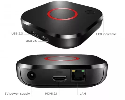TV Box Infomir MAG 544 4K UHD USB 2.0 1GB RAM & 4GB Αποθηκευτικό Χώρο με Λειτουργικό Linux Wired