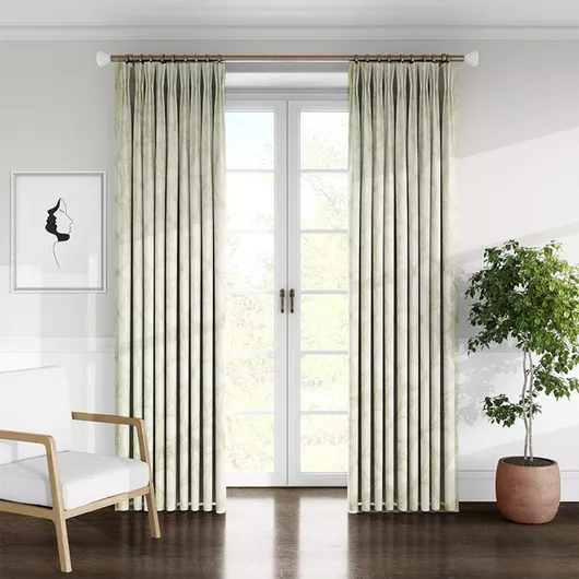 Κουρτίνα 428-8 με Τρέσα Γάζα 270x280cm Εκρού