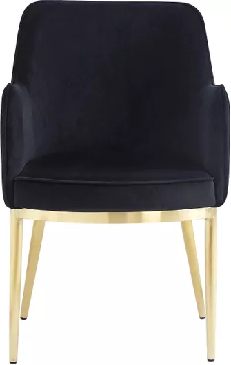 Πολυθρονάκι Sawyer KB1 55x60x83cm Μαύρο 