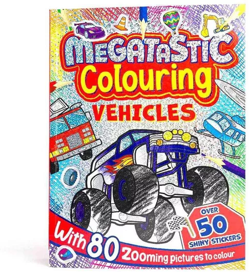 Megatastic Colouring Vehicles
