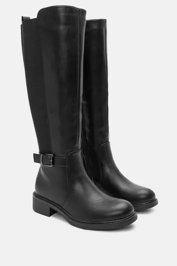 Μπότες Λάστιχο & Τόκα 4319401-μαύρο
