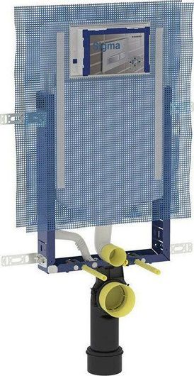 Καζανάκι Geberit Sigma 110.794.00.1 Εντοιχιζόμενο Πλαστικό Ορθογώνιο Χαμηλής Πίεσης