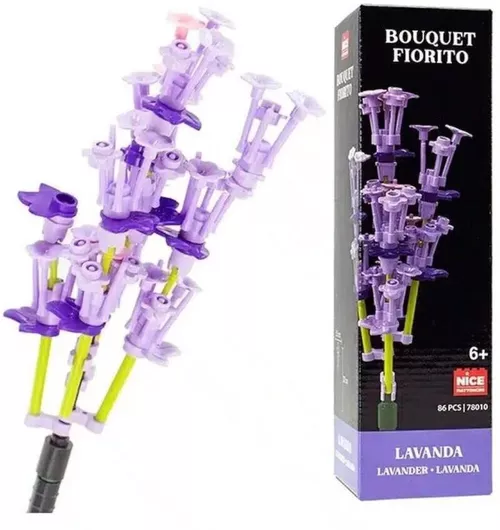 Τουβλάκι Nice Group Lavander Flower για 6+ Ετών 86τμχ.