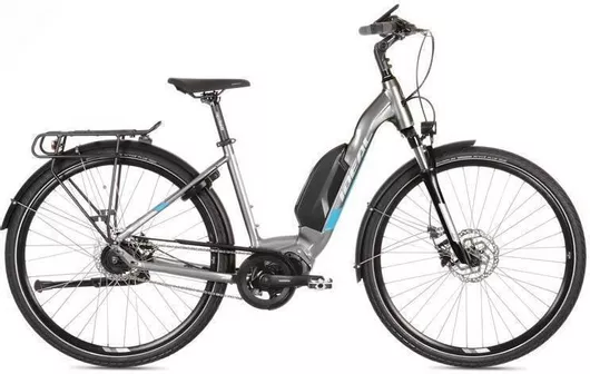 Ηλεκτρικό Ποδήλατο Ideal Orama E605dx-222 Wav 28" 2025 Γκρι Πόλης 5 Ταχύτητες Δισκόφρενα