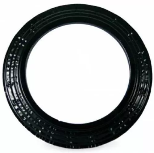 Ροζέτα Μπουρί Σόμπας Φ150 Μεταλλική Μαύρο