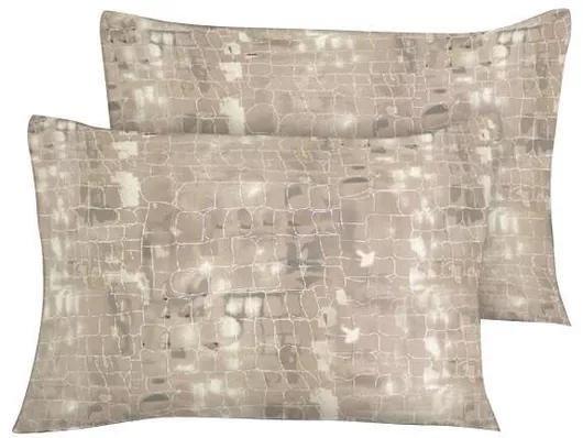 Σετ Μαξιλαροθήκες SpitiBazaar 50x70cm Μπεζ