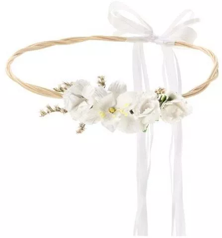 Στεφάνι Λουλουδιών Μαλλιών - Αξεσουάρ για τα Μαλλιά με Λουλούδια