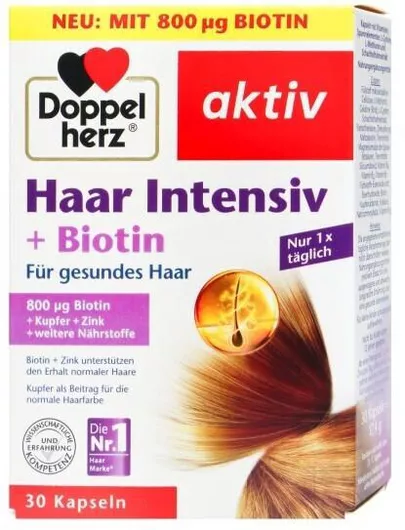 Doppelherz Haar Intensiv Ειδικό Συμπλήρωμα Διατροφής 30 κάψουλες