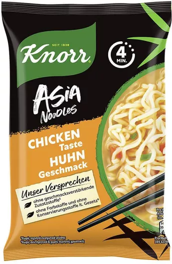 Noodle Knorr Κοτόπουλου 68gr
