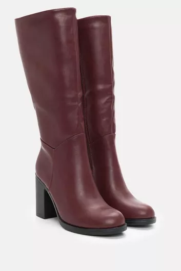 Luigi Γυναικείες Μπότες Μπορντό