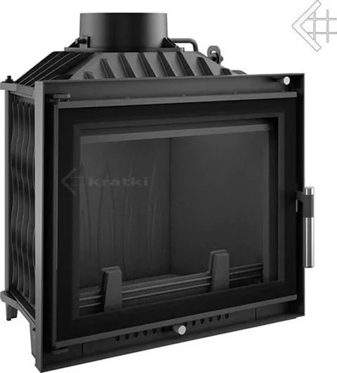 Ενεργειακό Τζάκι Kratki Antek Deco Ξύλου 10kW Ίσιο με Ανοιγόμενη Πόρτα