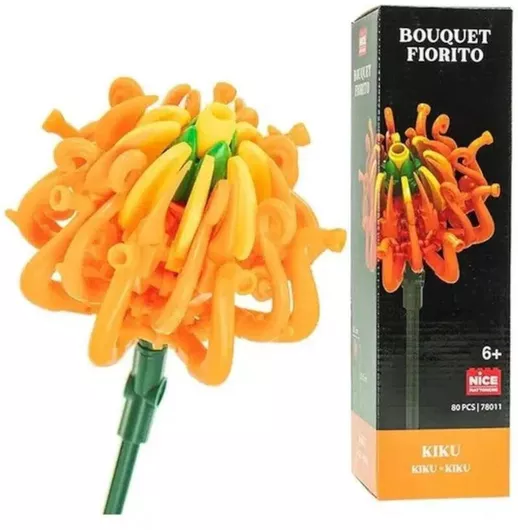 Τουβλάκι Nice Group Flower Kiku για 6+ Ετών 80τμχ.