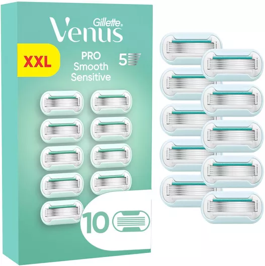 Venus Smooth Ξυραφάκι Σώματος για Ευαίσθητες Επιδερμίδες 10τμχ