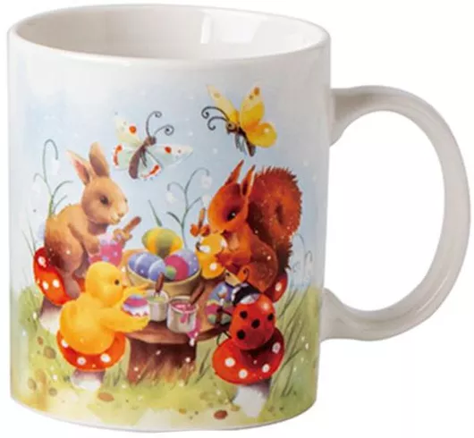 Marva Home Happy Easter Πασχαλινή Κούπα Πορσελάνης 350ml