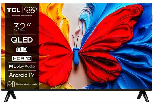 TCL Smart Τηλεόραση 32" Full HD QLED S5K HDR 202532S5K