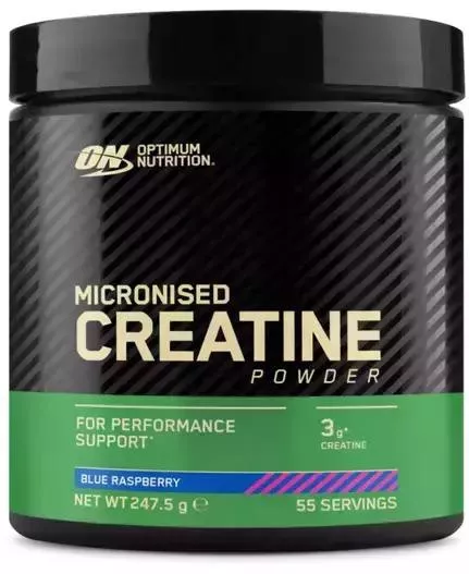 Optimum Nutrition Micronised Creatine Blue Raspberry 247.5g