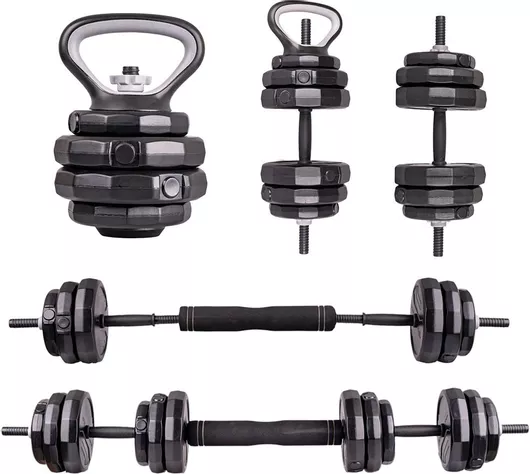 Σετ Αλτήρες inSPORTline ON-X με Μπάρα Συνολικού Βάρους 40kg Ρυθμιζόμενοι