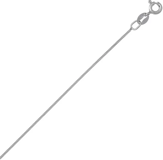 Αλυσίδα Λαιμού Croma Catene Ασημί Μήκους 40cm