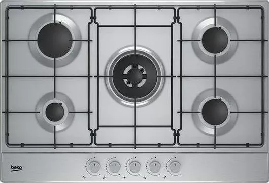 Beko HAW752C4SX Εστία Υγραερίου Αυτόνομη Inox 75x52.2εκ. Ασημί