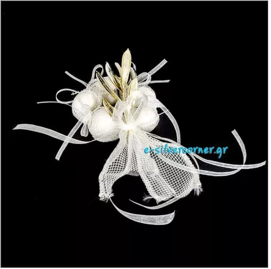 Μπομπονιέρα Γάμου Ελιά Επίχρυσο