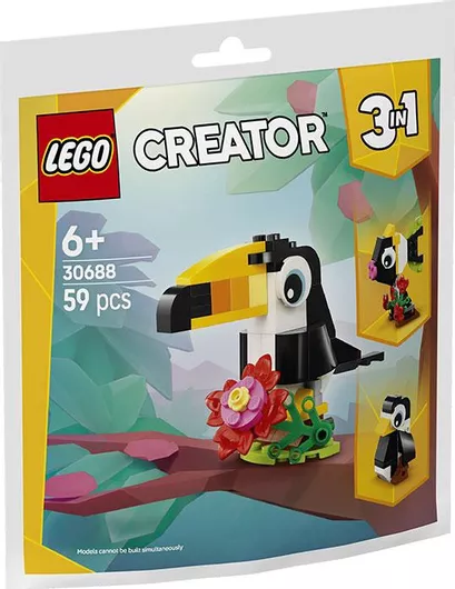 Lego Creator Tucano Tropicale για 6+ Ετών 59τμχ. 31136