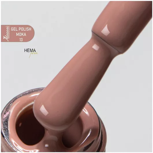 Ημιμόνιμο Βερνίκι Νυχιών Alezori Moka13 13 15ml