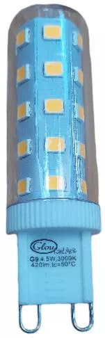 Glou LedArt Λάμπα LED 4.5W για Ντουί G9 Ψυχρό Λευκό