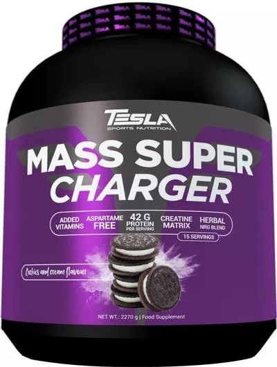 Tesla Mass Super Charger με Γεύση Cookies & Cream 2.27kg