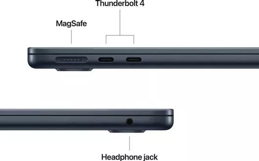 Apple MacBook Air 13.6" IPS Retina Display M4-10‑core/16GB/256GB SSD/8-Core GPU Midnight GR Keyboard