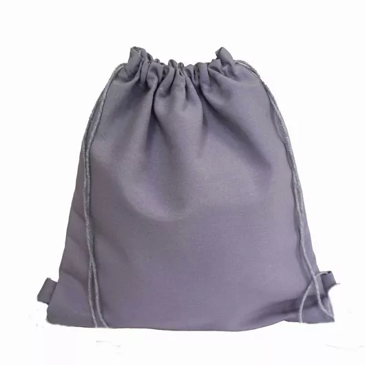 Παιδική Τσάντα Πουγκί Decocraft 25cm Γκρι