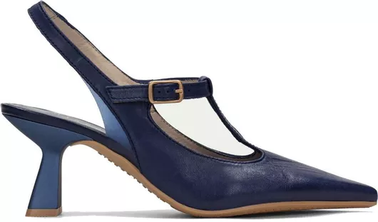 Hispanitas Δερμάτινες Γόβες Μπλε