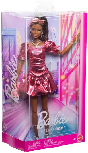 Barbie Deluxe Style Metallics Ρούχα για Κούκλες για 3+ Ετών Mattel