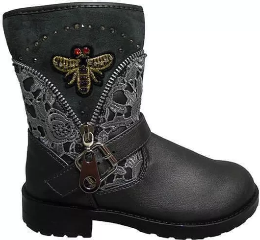 Giardino D'Oro Παιδικά Μποτάκια Γκρι