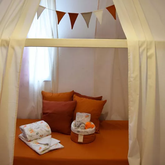 Κουρτίνα Decocraft με Τούνελ Basic Εκρού 100x400cm