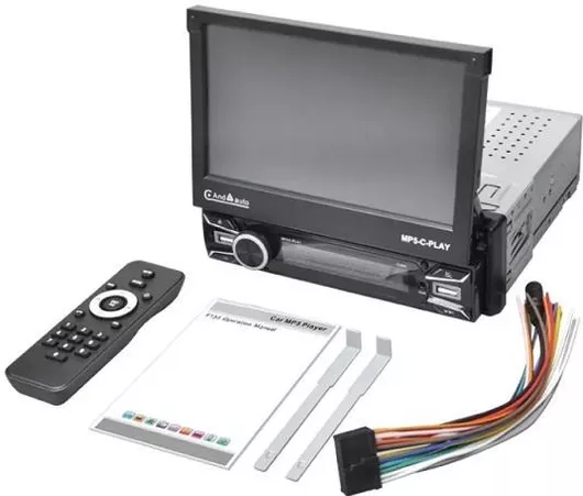 Ηχοσύστημα Αυτοκινήτου 1DIN (Bluetooth/USB/CD) με Οθόνη Αφής 7"