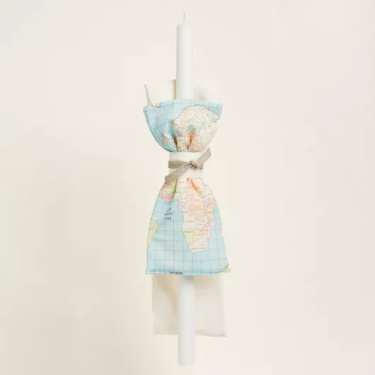 Πασχαλινή Λαμπάδα Στρογγυλή