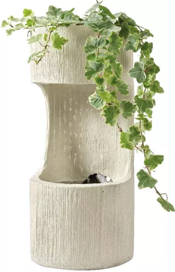 Συντριβάνι Kaemingk Μπεζ με Φωτισμό