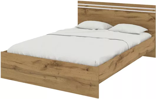 Κρεβάτι Mary Ημίδιπλο Ξύλινο για Στρώμα 120x200cm