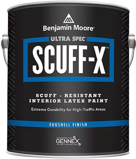 Πλαστικό Χρώμα Benjamin Moore Scuff-x για Εσωτερική Χρήση 3.78lt