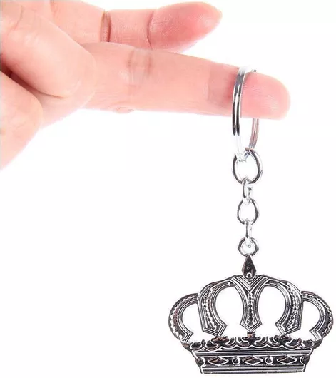 Μπρελόκ Crown Ασημί