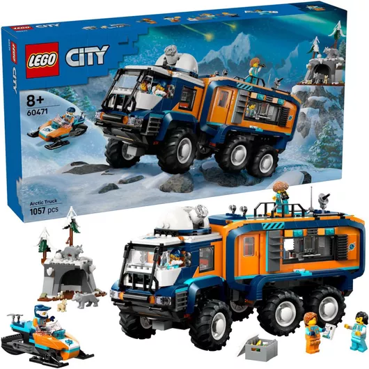 Lego City Arctic Explorer Science Lab Truck για 8+ Ετών 1.064τμχ. 60378